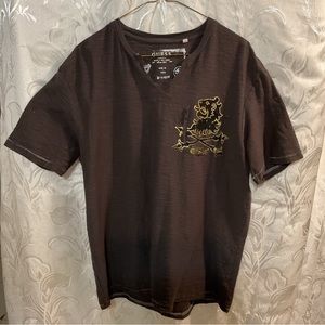 Guess Gray Brown T-Shirt